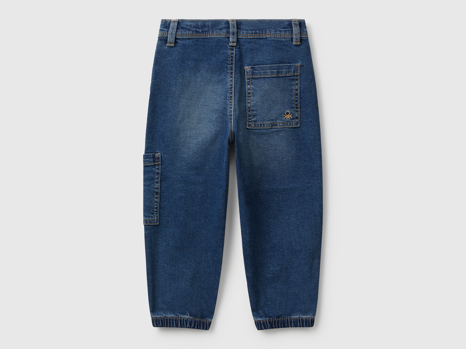 Jeans elasticizzati da bimbo blu 2 | Benetton Outlet
