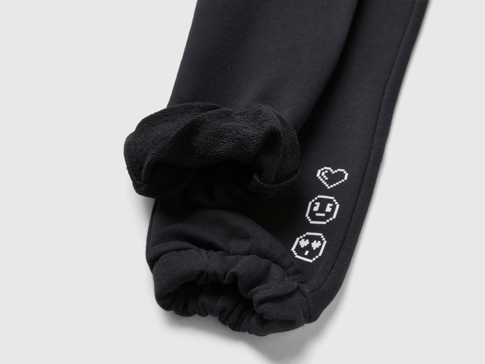 Joggers con tasche da bambina nero 2 | Benetton Outlet