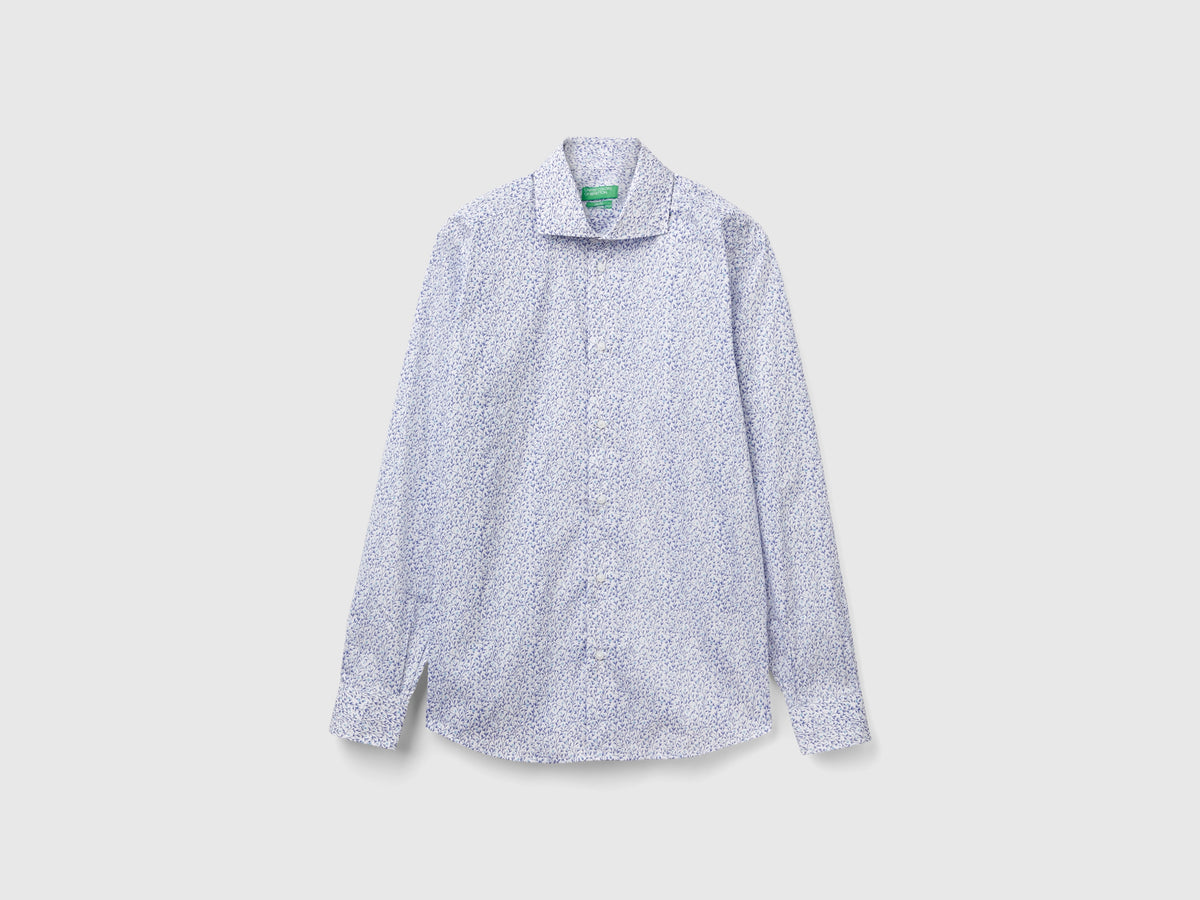 Camicia fantasia slim fit