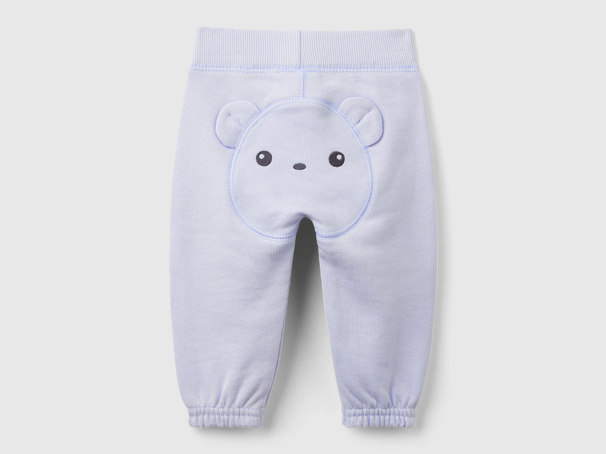 Pantaloni in felpa di cotone bio