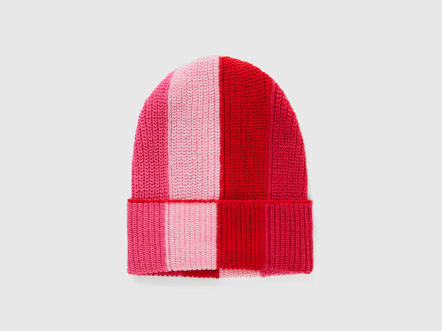 Berretto in misto lana con intarsi da bambino multi-color | Benetton Outlet