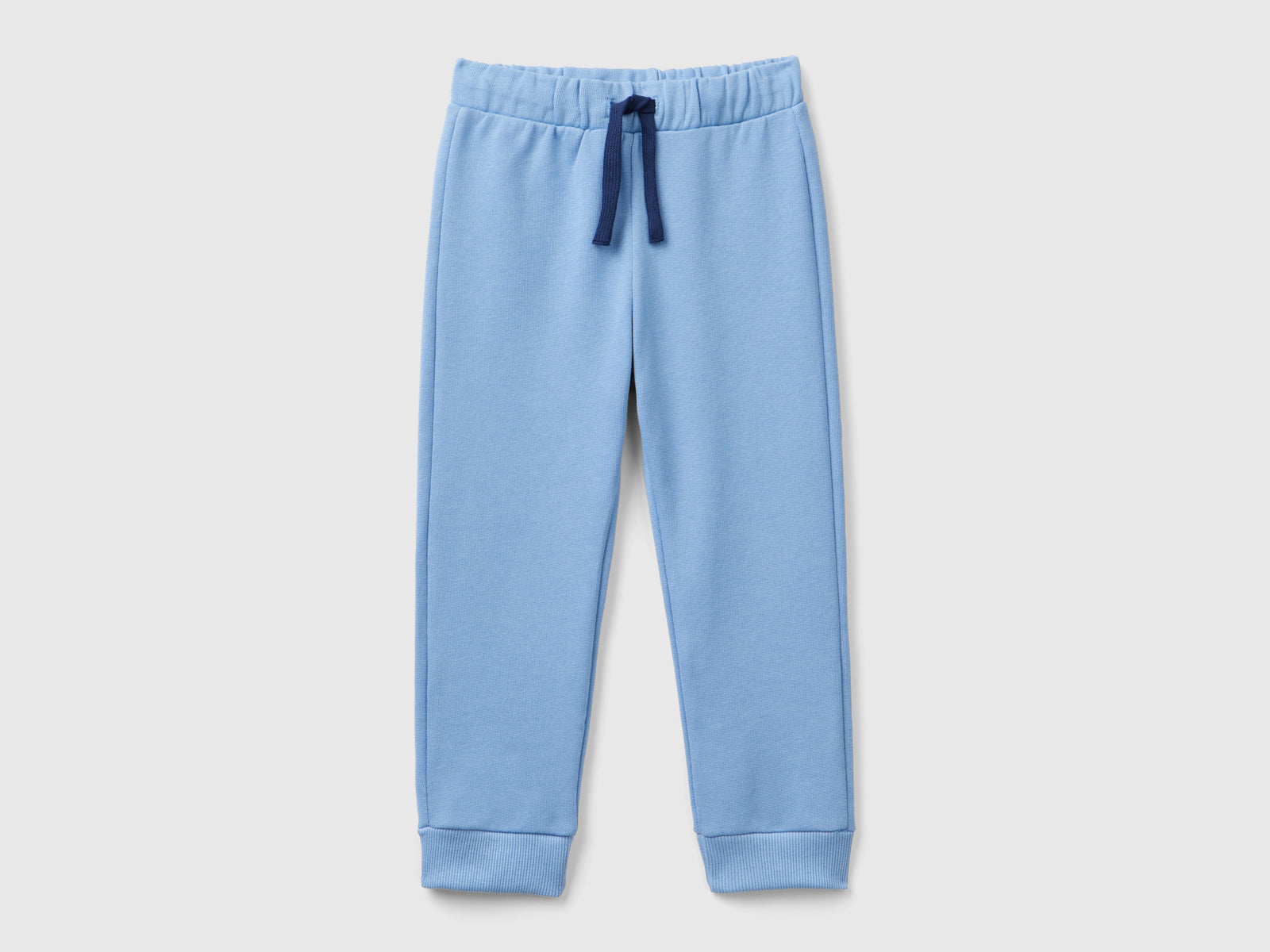 Pantaloni in felpa con taschino da bimbo azzurro | Benetton Outlet
