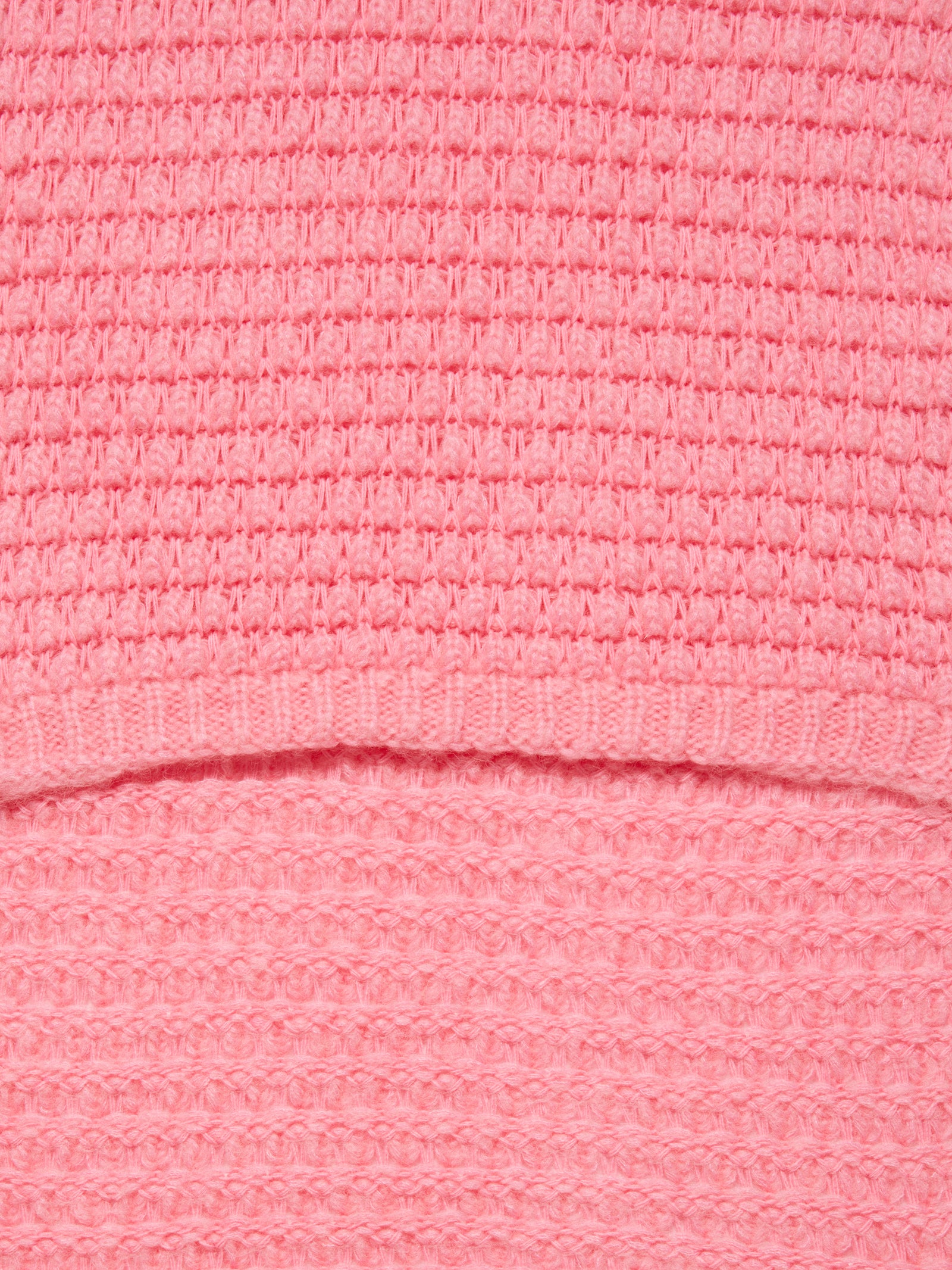 Maxi sciarpa in maglia 3D da donna rosa 2 | Sisley Outlet
