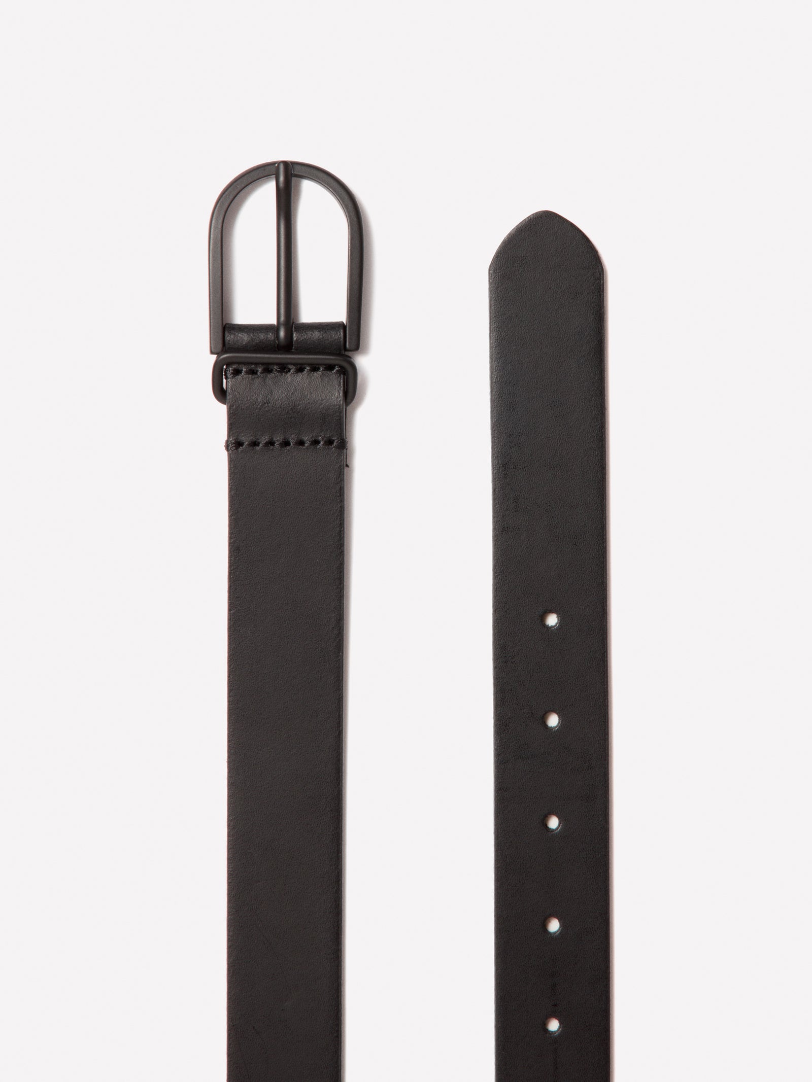 Cintura con fibbia opaca da uomo nero 2 | Sisley Outlet