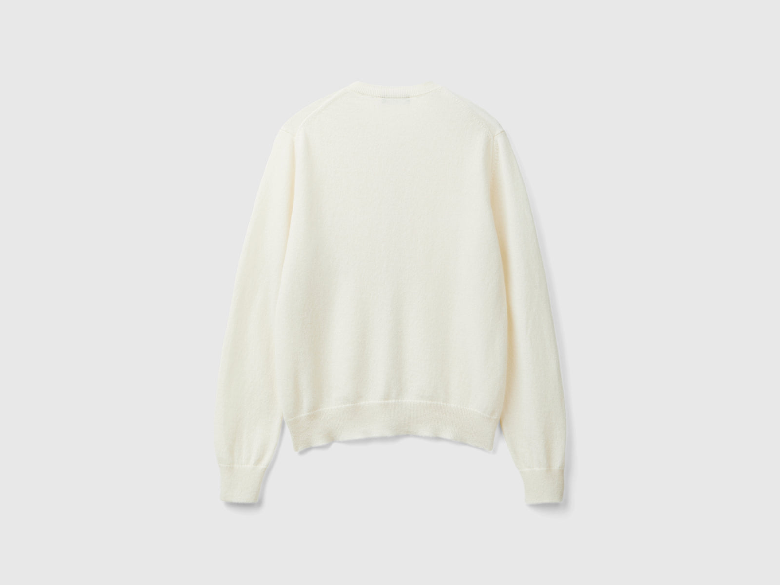 Cardigan in puro cashmere da donna bianco panna 2 | Benetton Outlet
