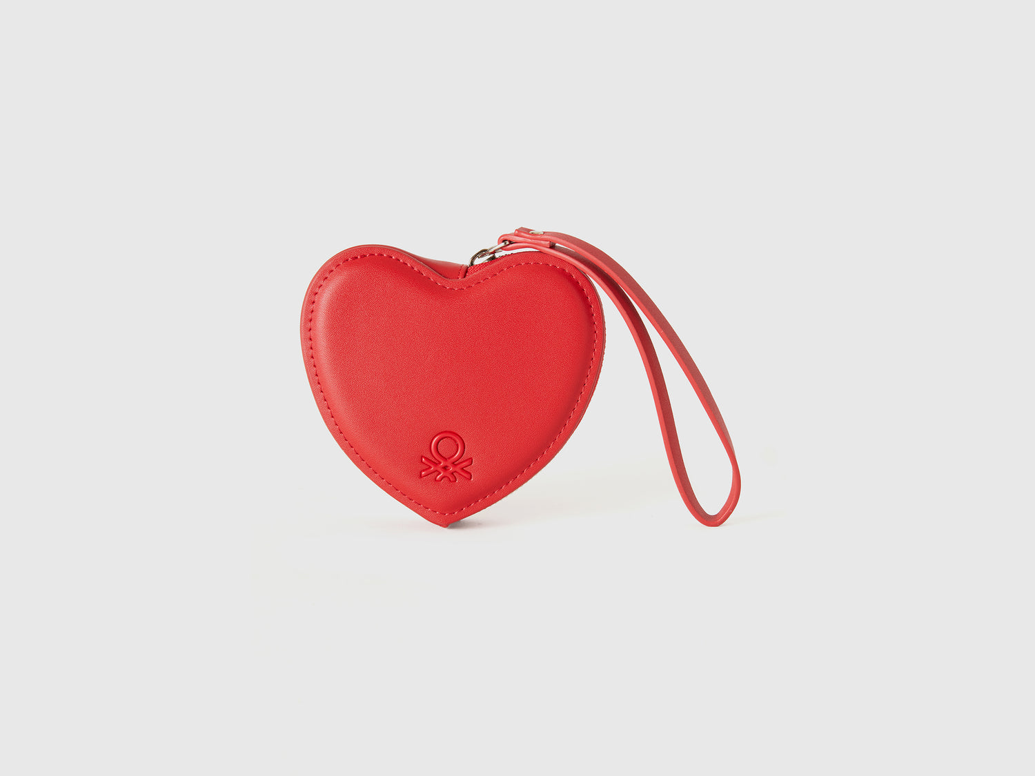 Portamonete cuore da donna rosso | Benetton Outlet