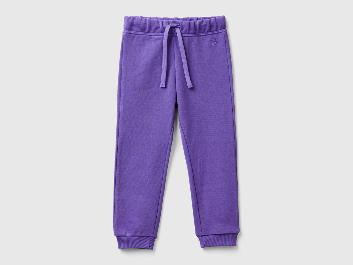 Pantaloni in felpa di cotone bio
