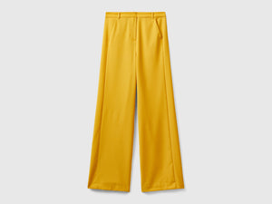 Pantaloni fluidi con gamba dritta