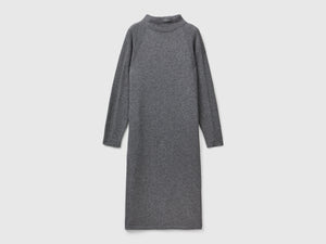 Vestito midi in misto cashmere