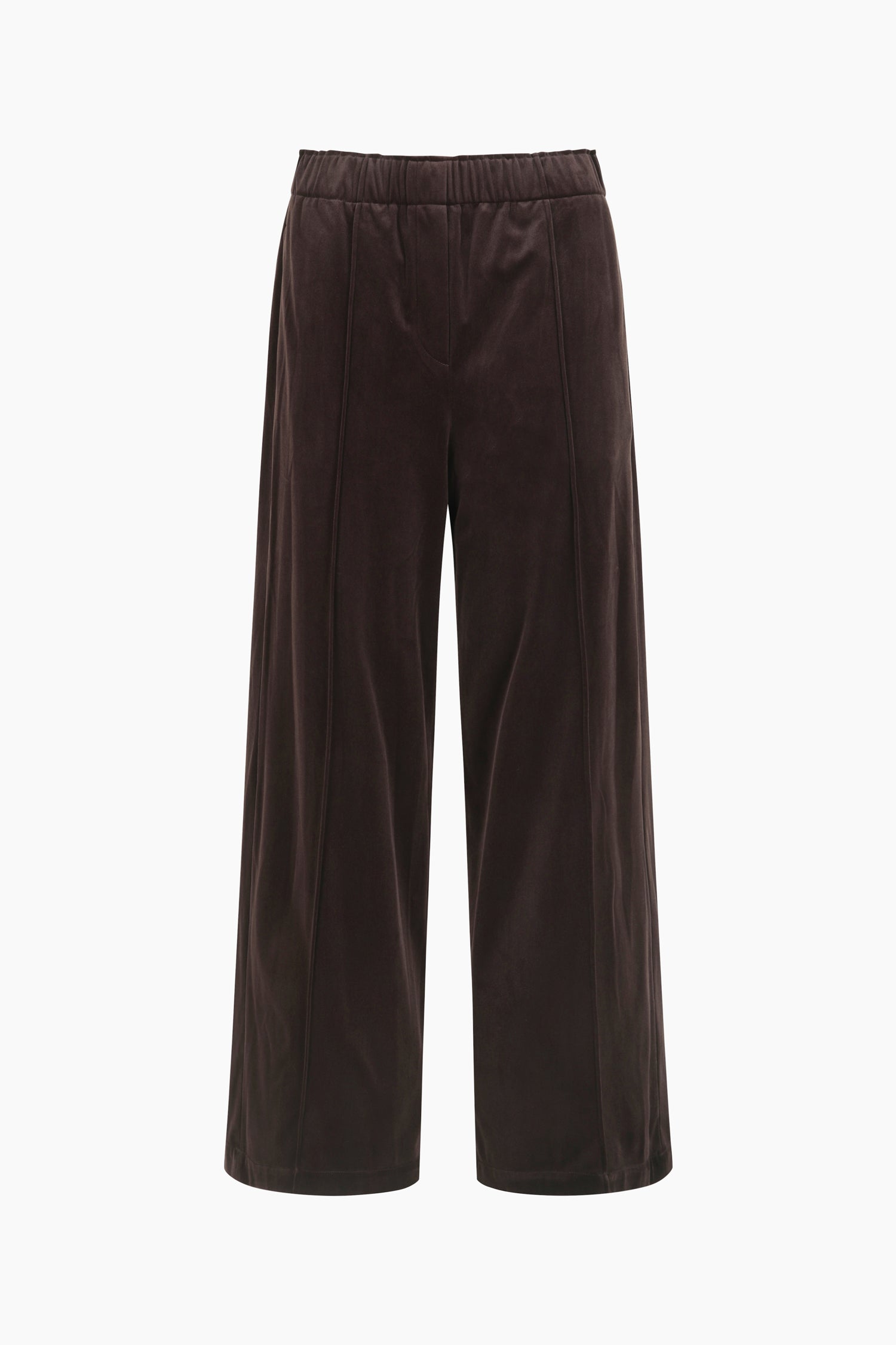 Joggers in velluto da donna marrone scuro | Sisley Outlet