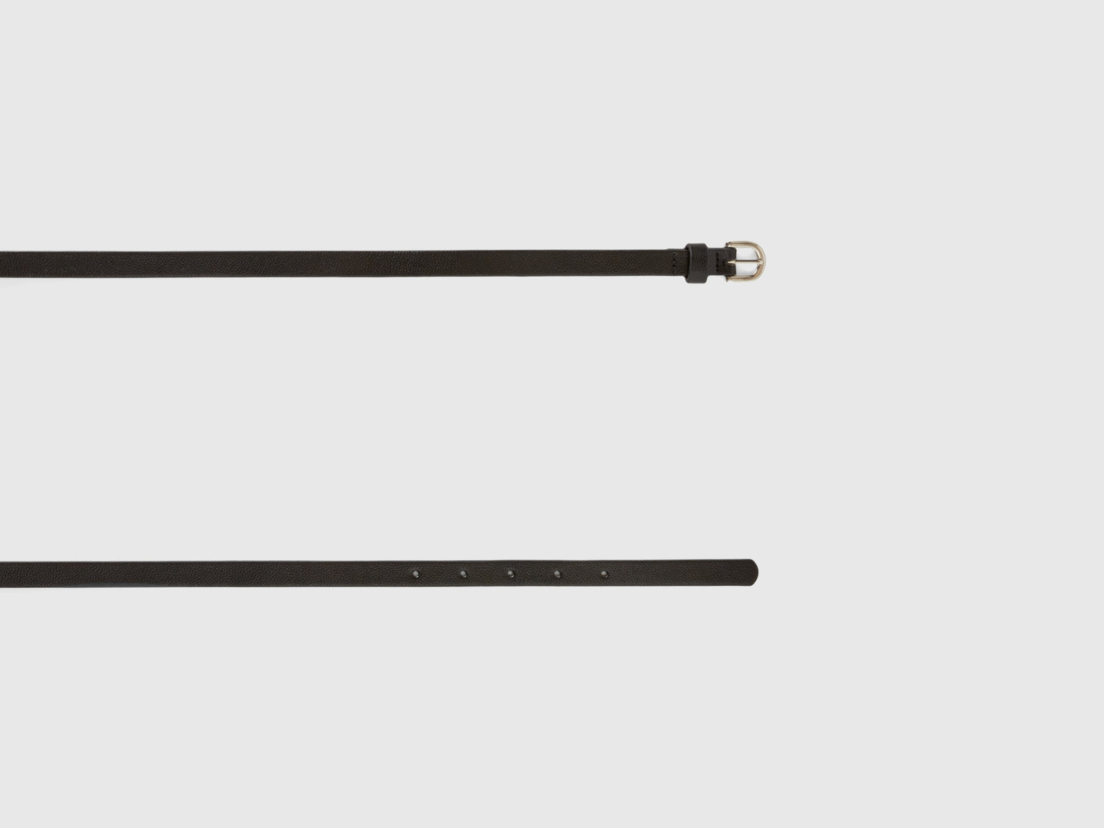 Cintura effetto metallizzato da bambina nero 2 | Benetton Outlet