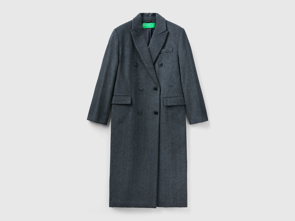 Cappotto lungo doppiopetto