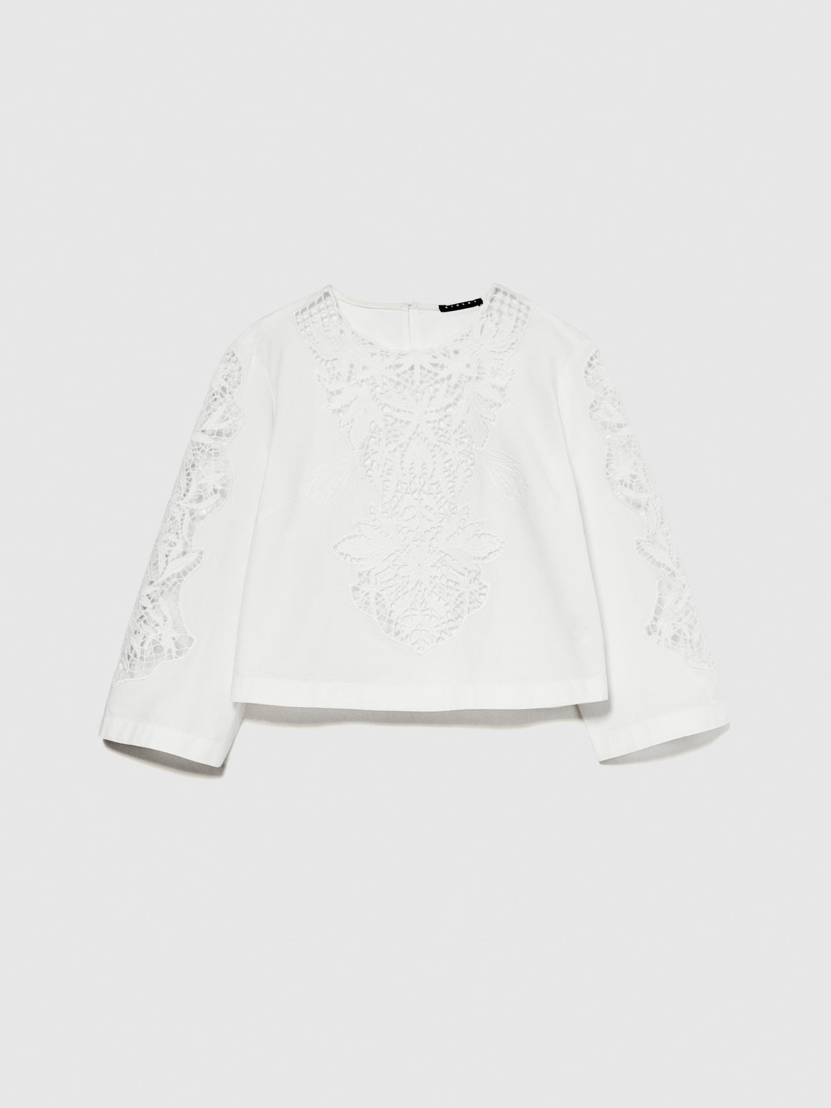 Blusa con crochet