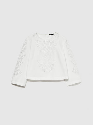 Blusa con crochet