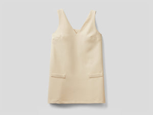 Vestito corto smanicato