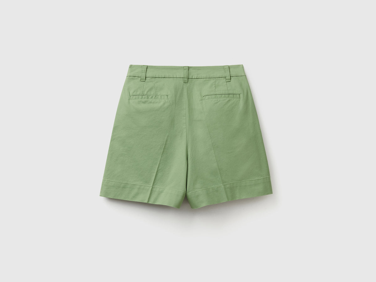 Shorts in cotone elasticizzato