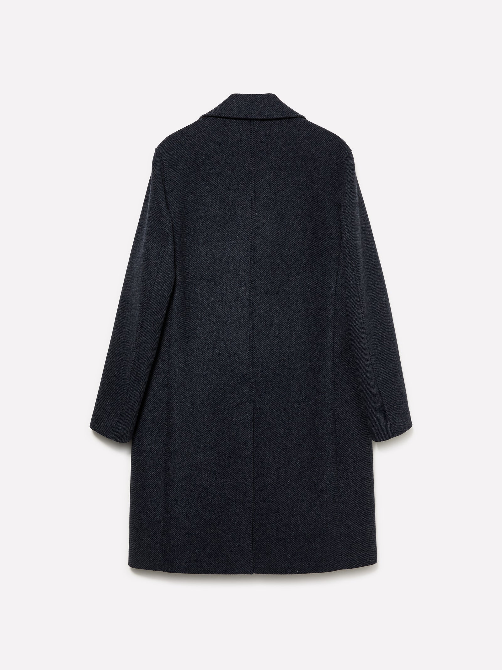 Cappotto monopettoo scuro da uomo nero 2 | Sisley Outlet