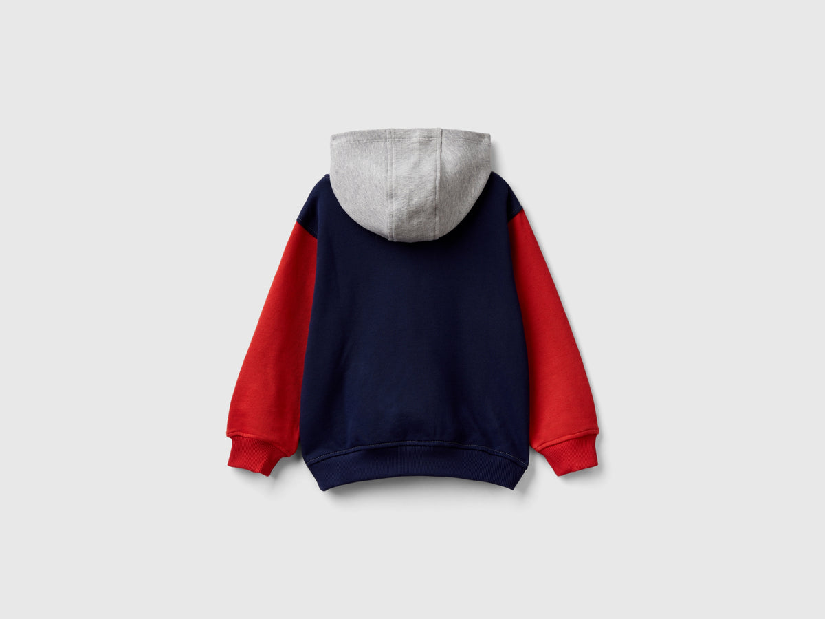 Felpa con cappuccio 100% cotone