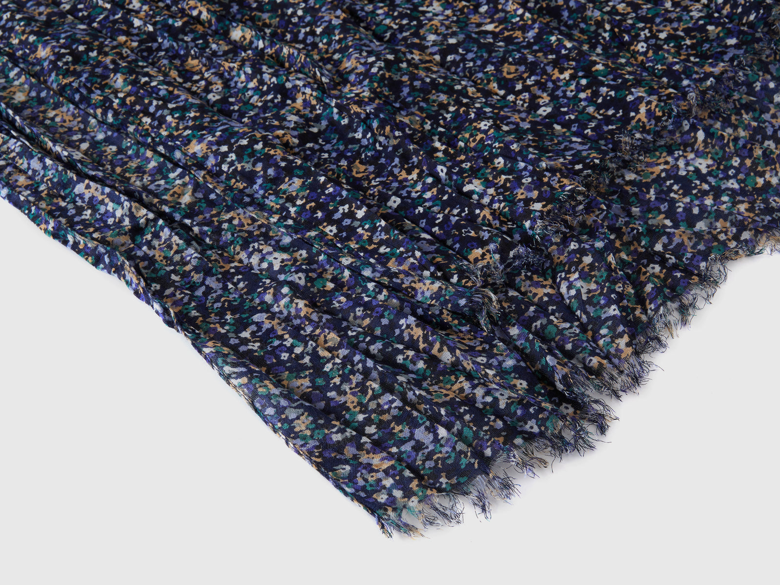 Sciarpa fantasia in viscosa da donna multi-color 2 | Benetton Outlet
