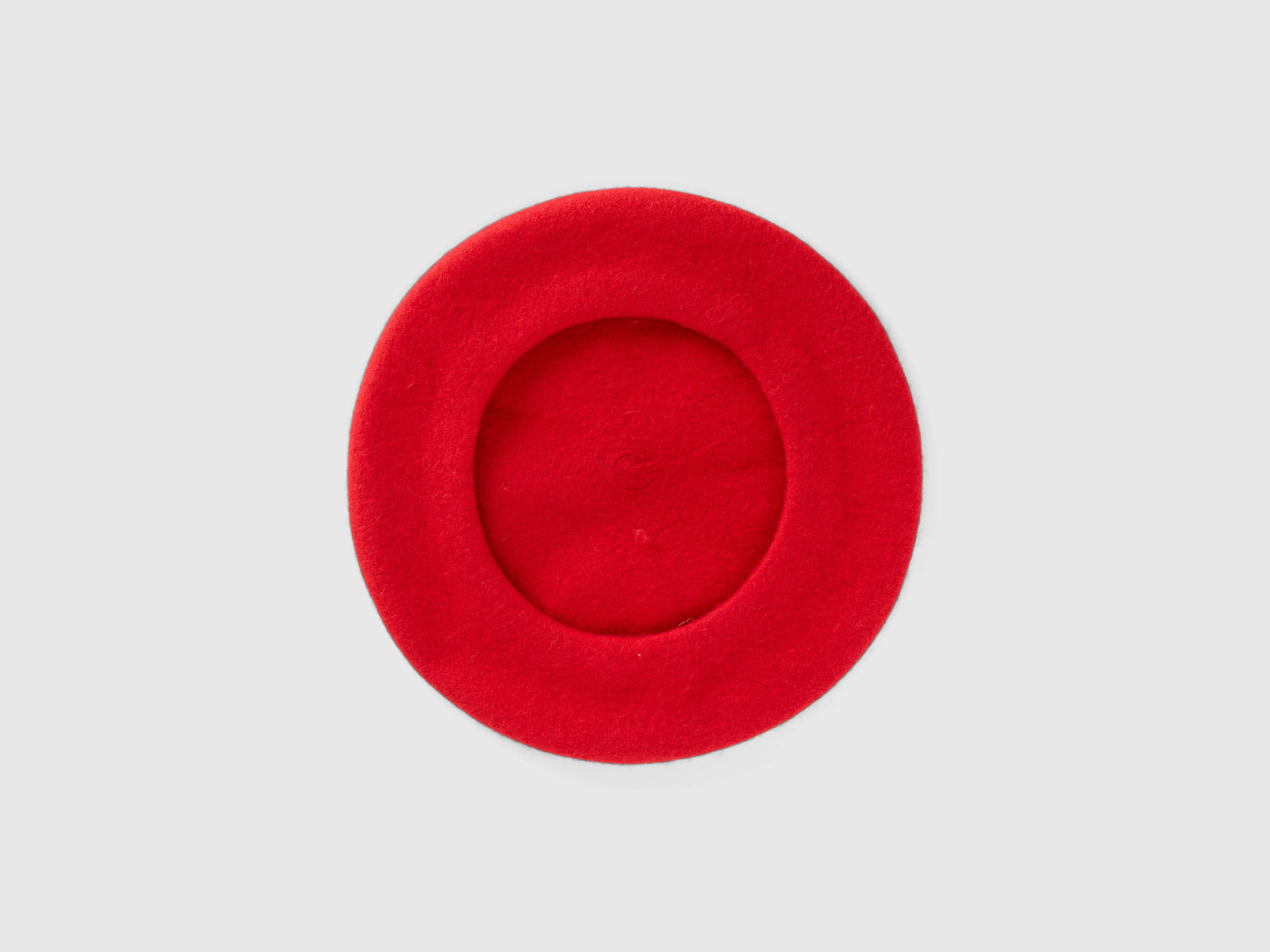 Basco classico in misto lana da donna rosso 2 | Benetton Outlet
