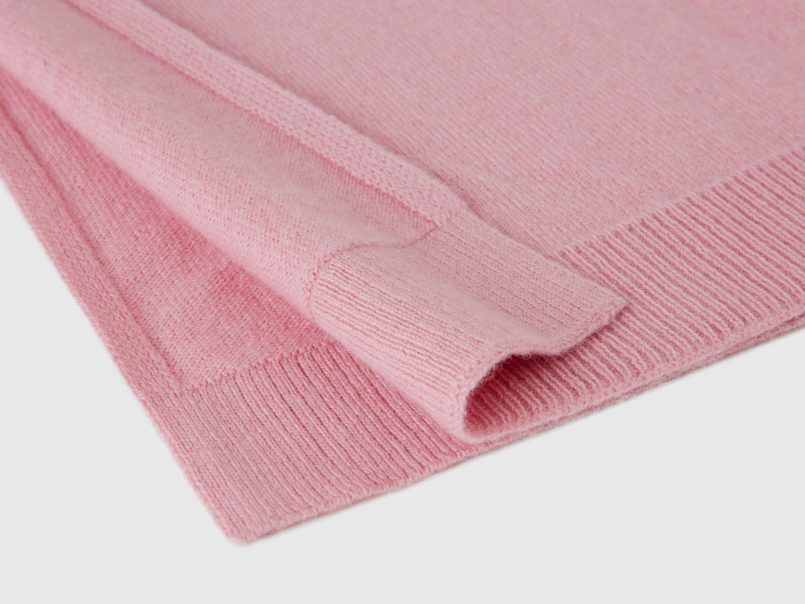 Sciarpa in puro cashmere da donna rosa 2 | Benetton Outlet