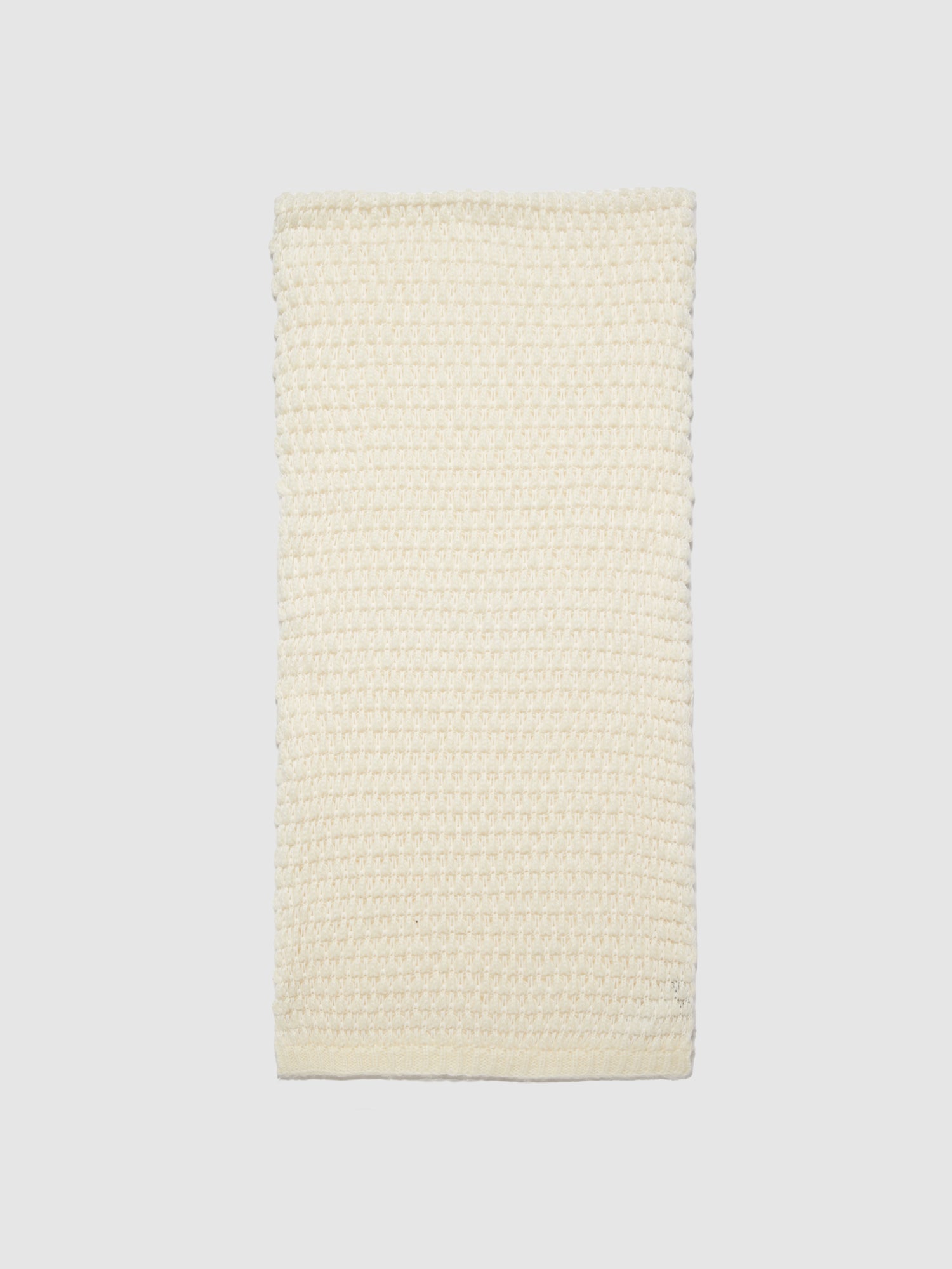 Maxi sciarpa in maglia 3D da donna bianco | Sisley Outlet