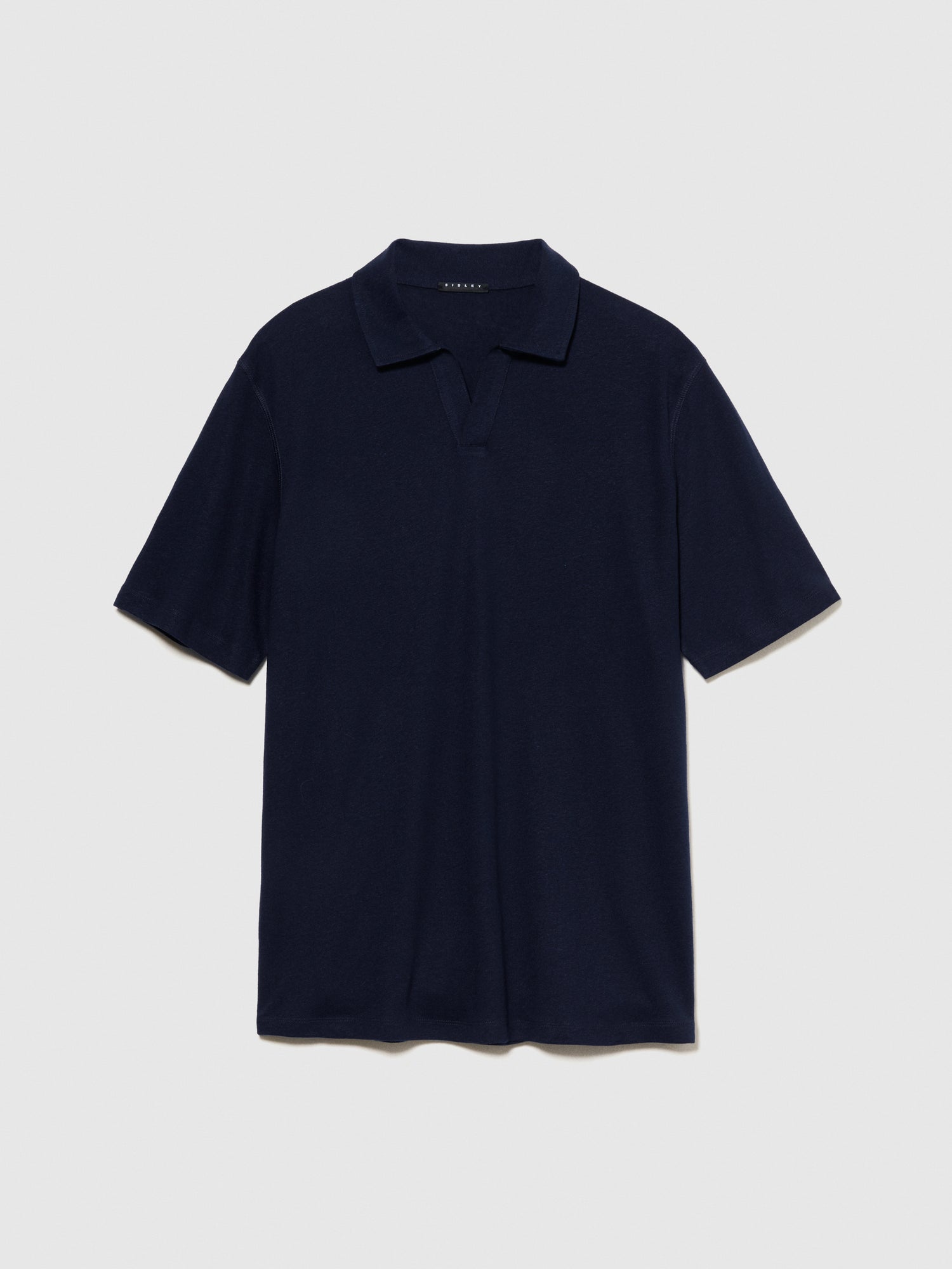 Polo regular fit da uomo blu scuro | Sisley Outlet