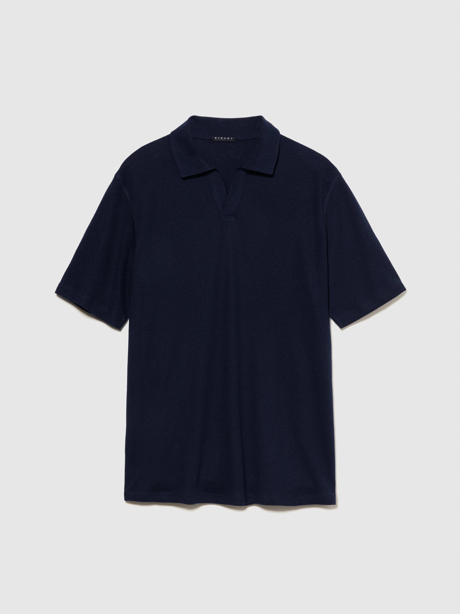 Polo regular fit da uomo blu scuro | Sisley Outlet