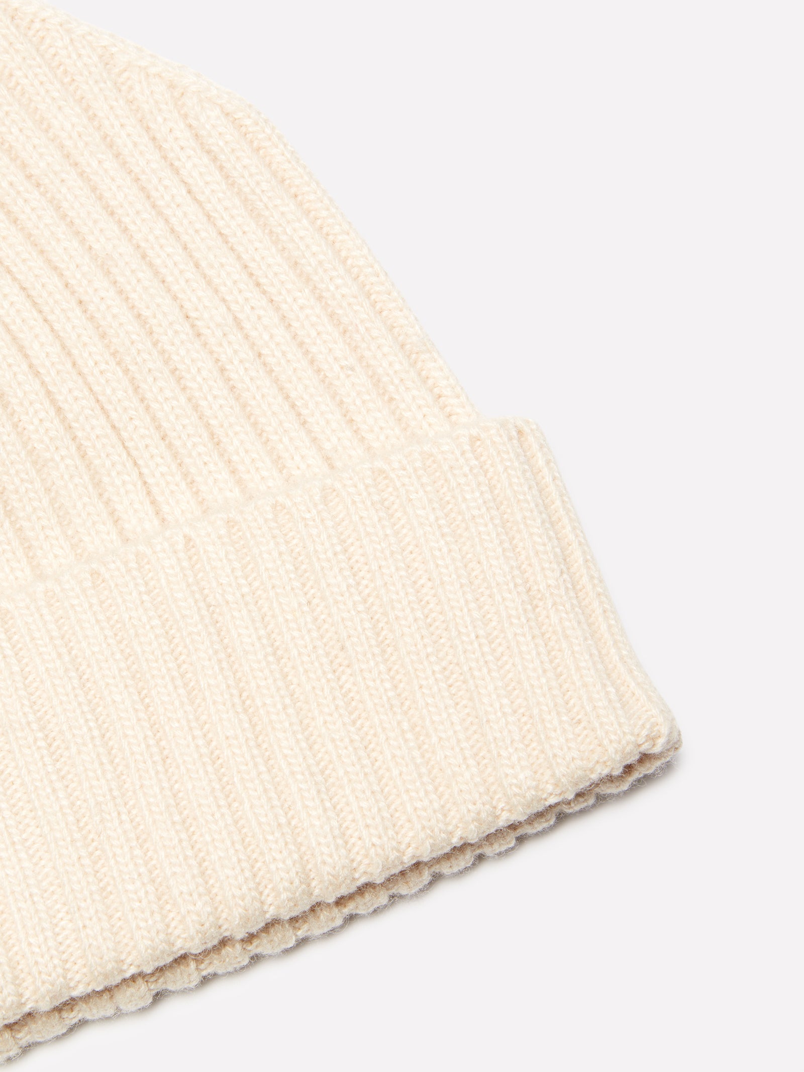 Berretto in maglia beige da uomo bianco panna 2 | Sisley Outlet