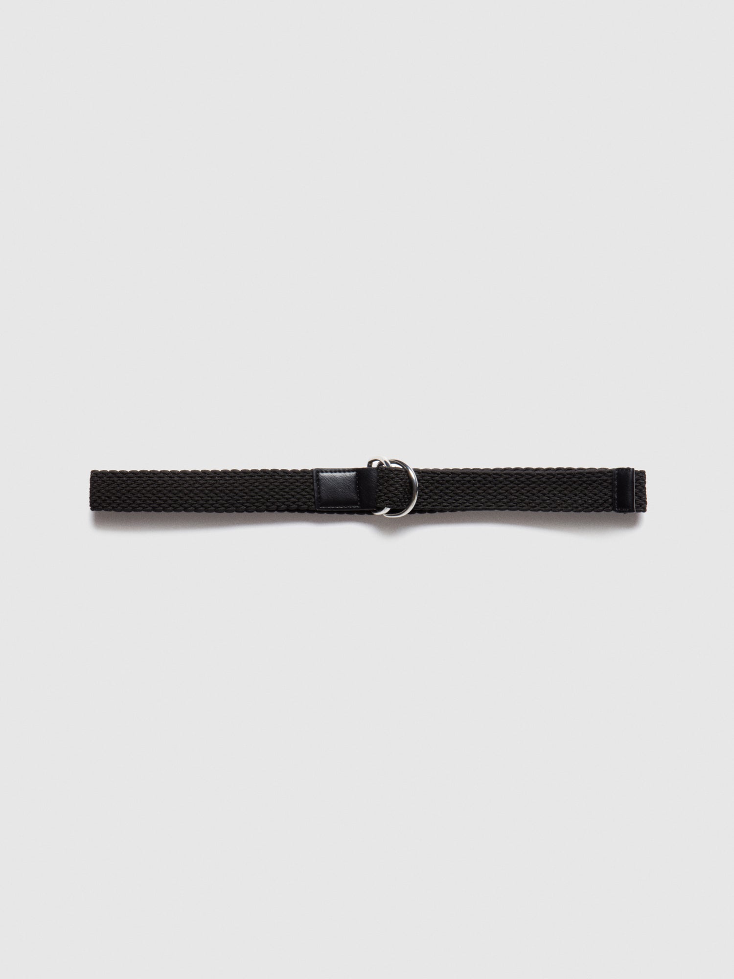 Cintura in nastro da uomo nero | Sisley Outlet