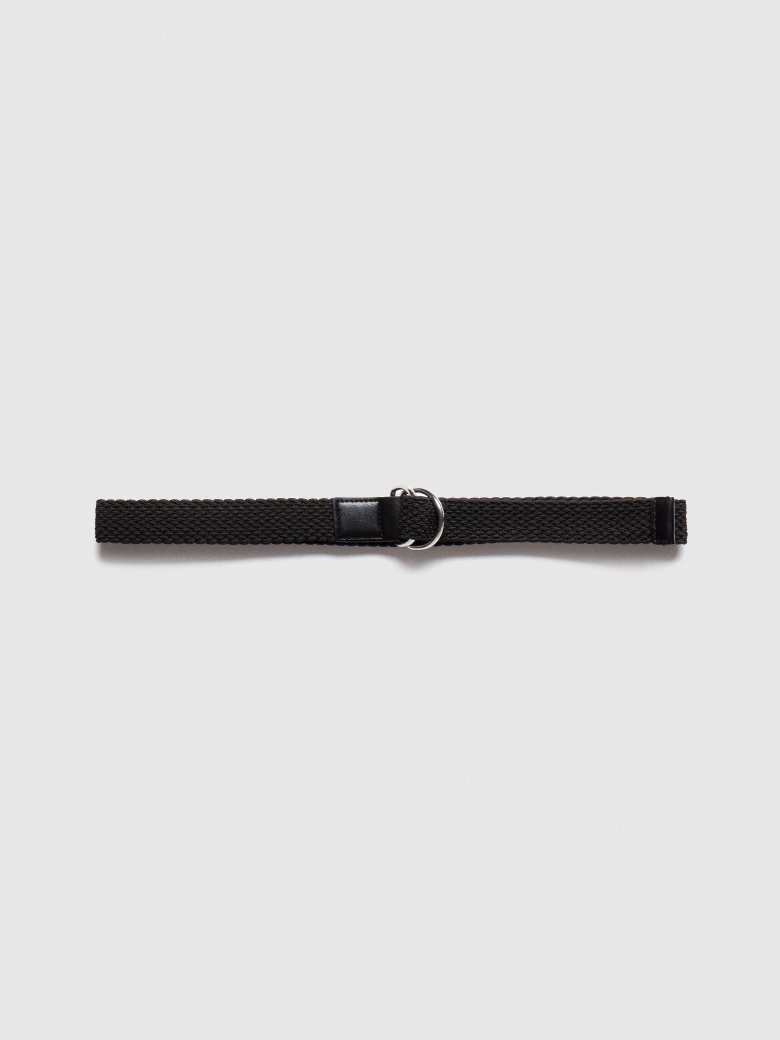 Cintura in nastro da uomo nero | Sisley Outlet