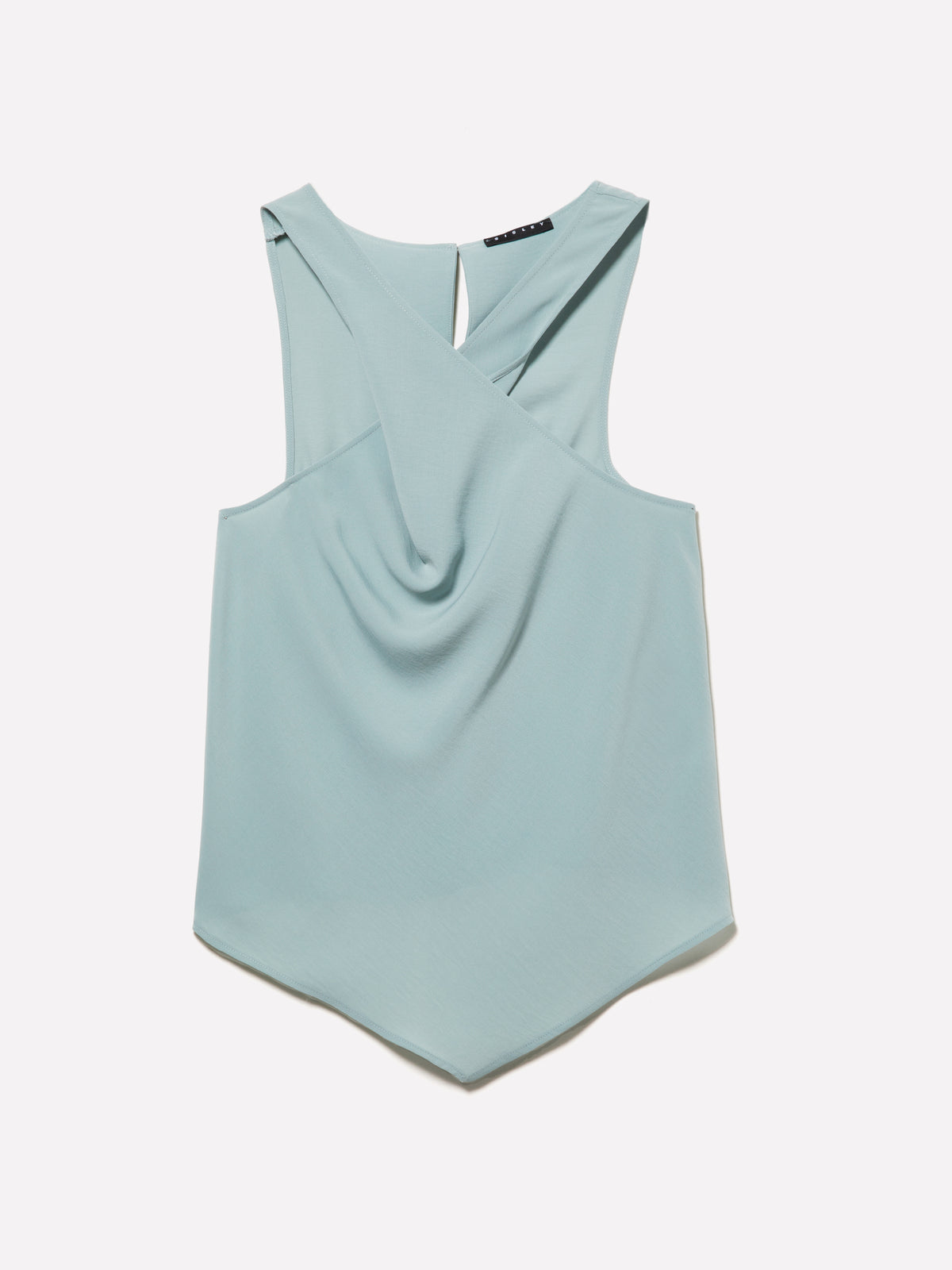 Top con scollo twisted