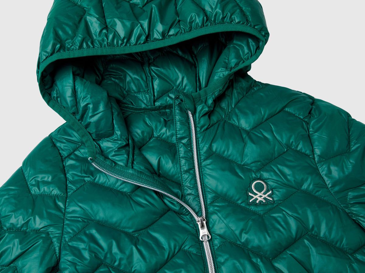 Padded jacket with hood