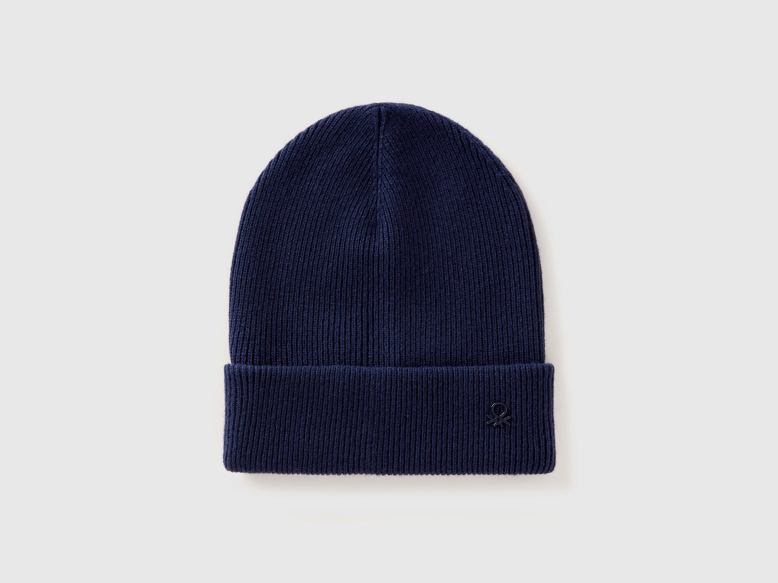 Berretto in misto lana da bambino blu scuro | Benetton Outlet