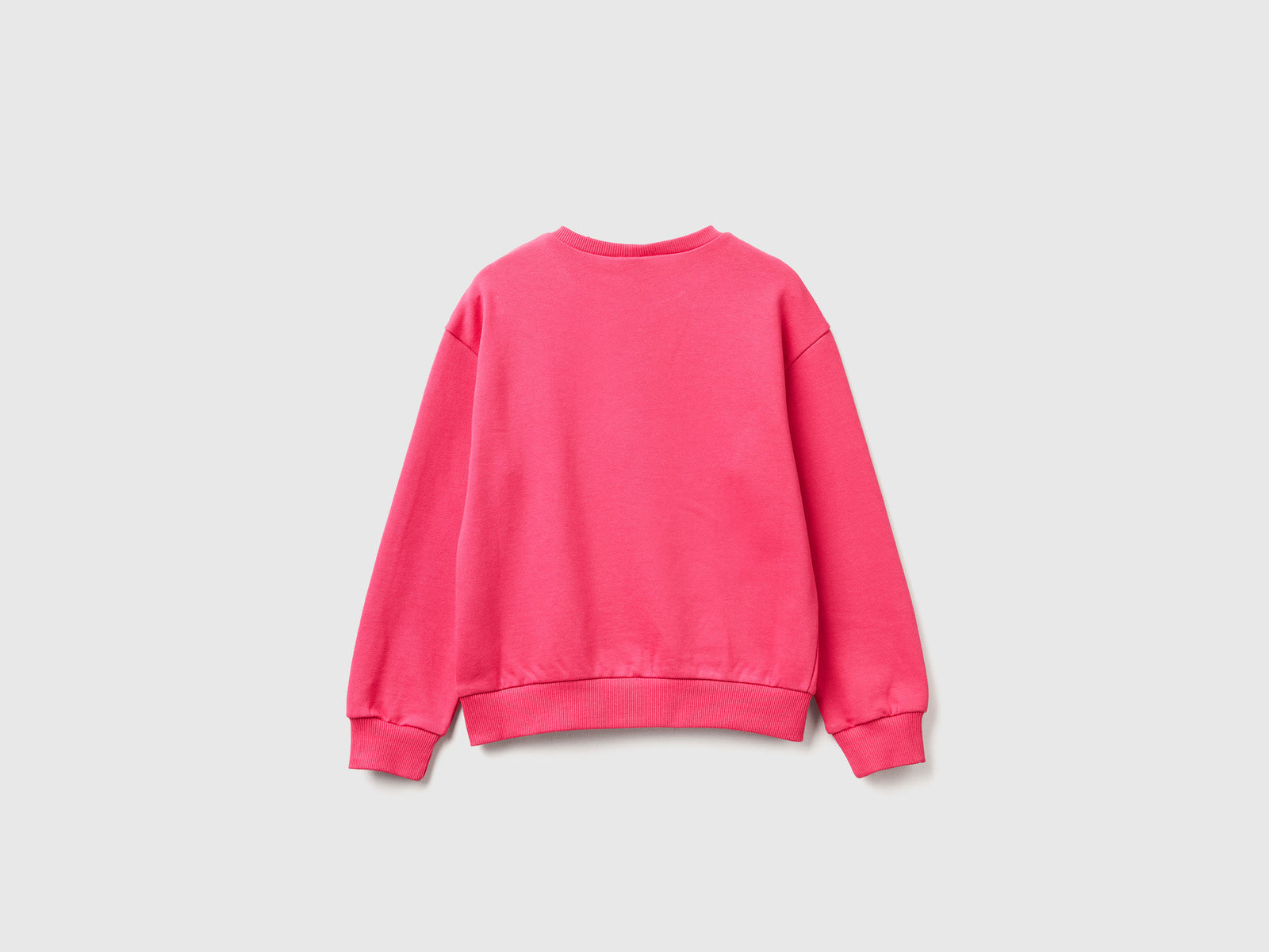Felpa ©Disney Lilo & Stitch da bambina fucsia 2 | Benetton Outlet