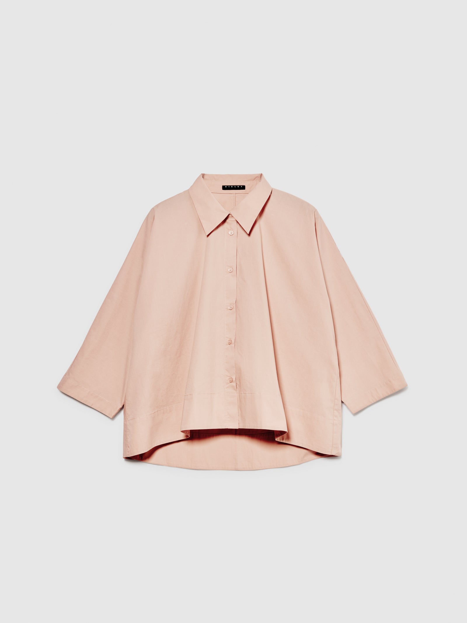 Camicia con maniche a kimono da donna rosa carne | Sisley Outlet
