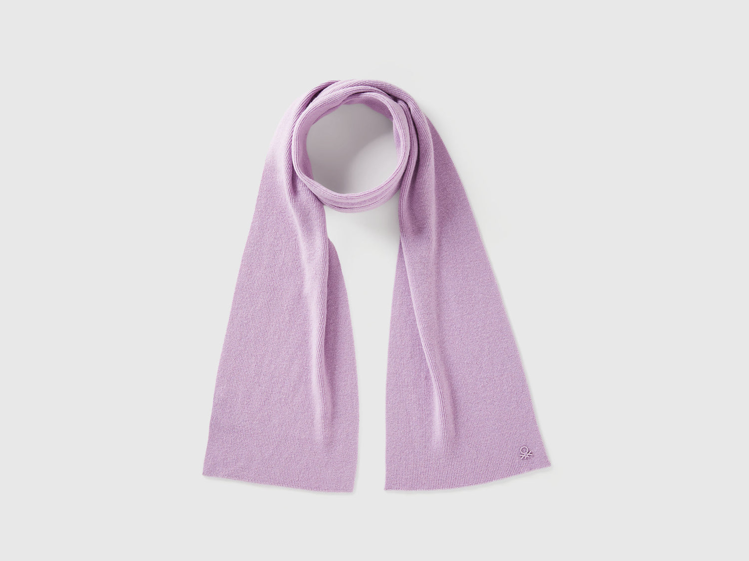 Sciarpa in misto lana da bambino lavanda | Benetton Outlet