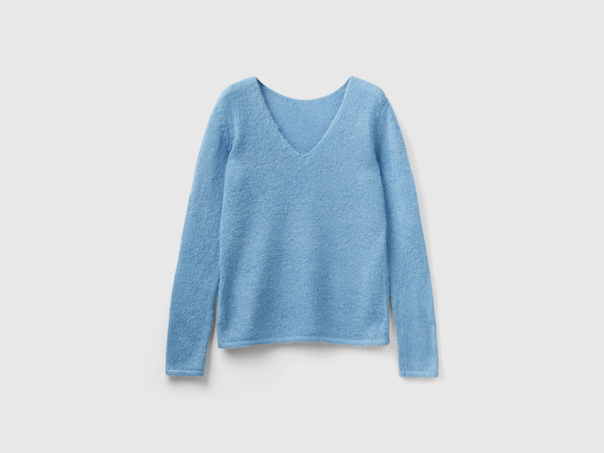 Maglia in misto mohair regular fit