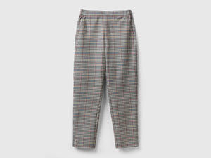 Pantaloni fantasia con elastico in vita