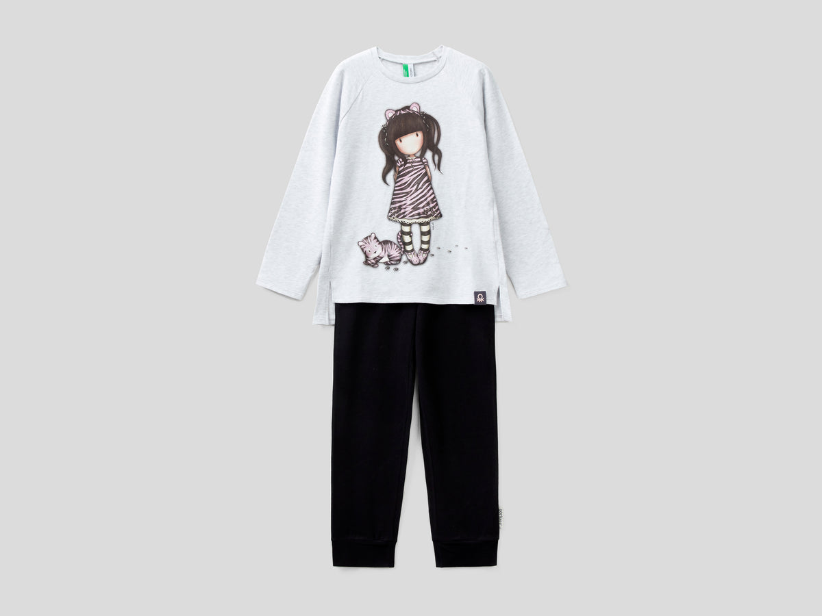 Pigiama Gorjuss in caldo cotone stretch