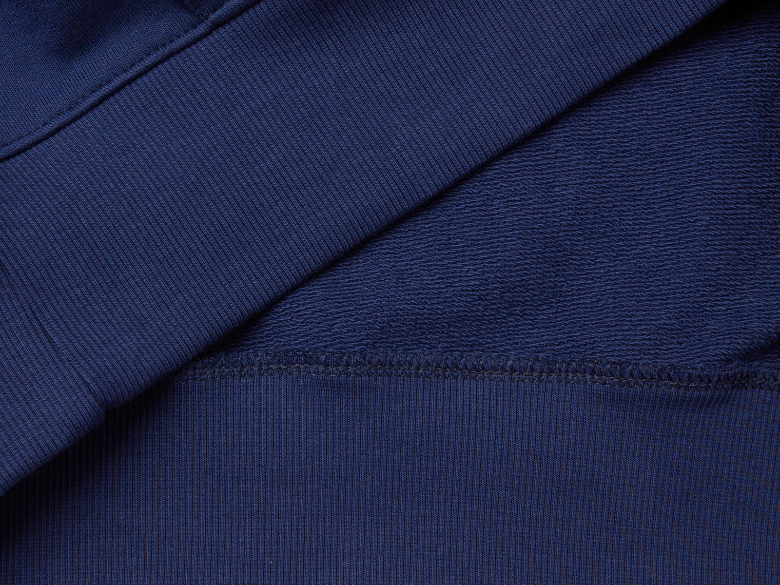 Felpa con cappuccio e stampa da uomo blu scuro 3 | Benetton Outlet