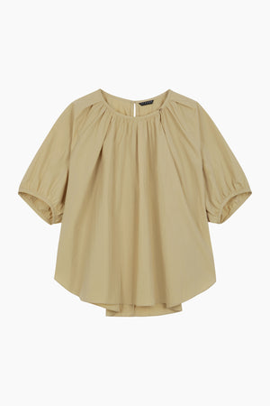 Blusa con maniche a palloncino