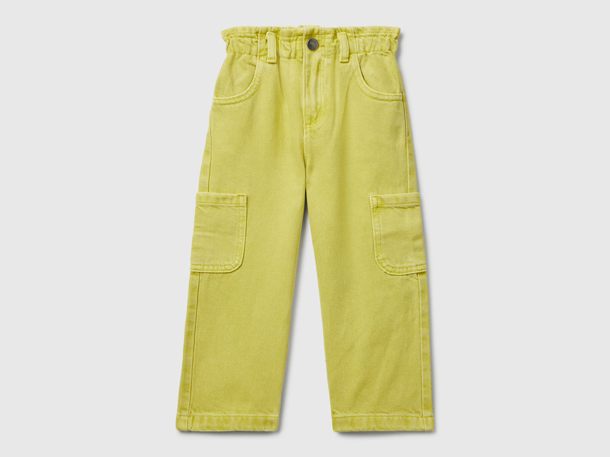 Pantaloni cargo in cotone