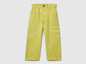Pantaloni cargo in cotone