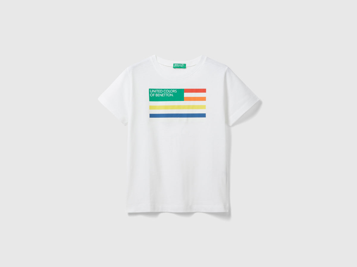 T-shirt 100% cotone bio con stampa