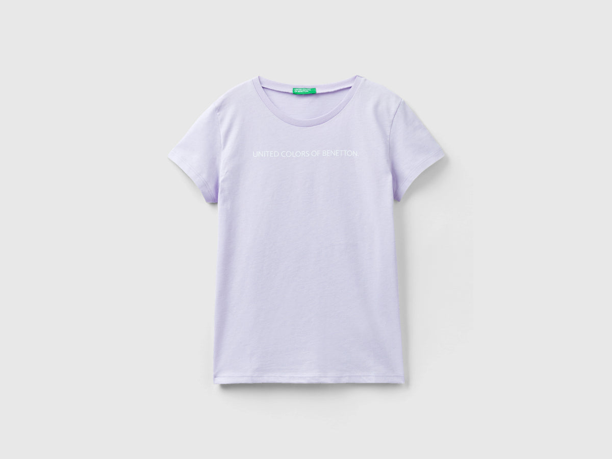 Maglietta con logo 100% cotone