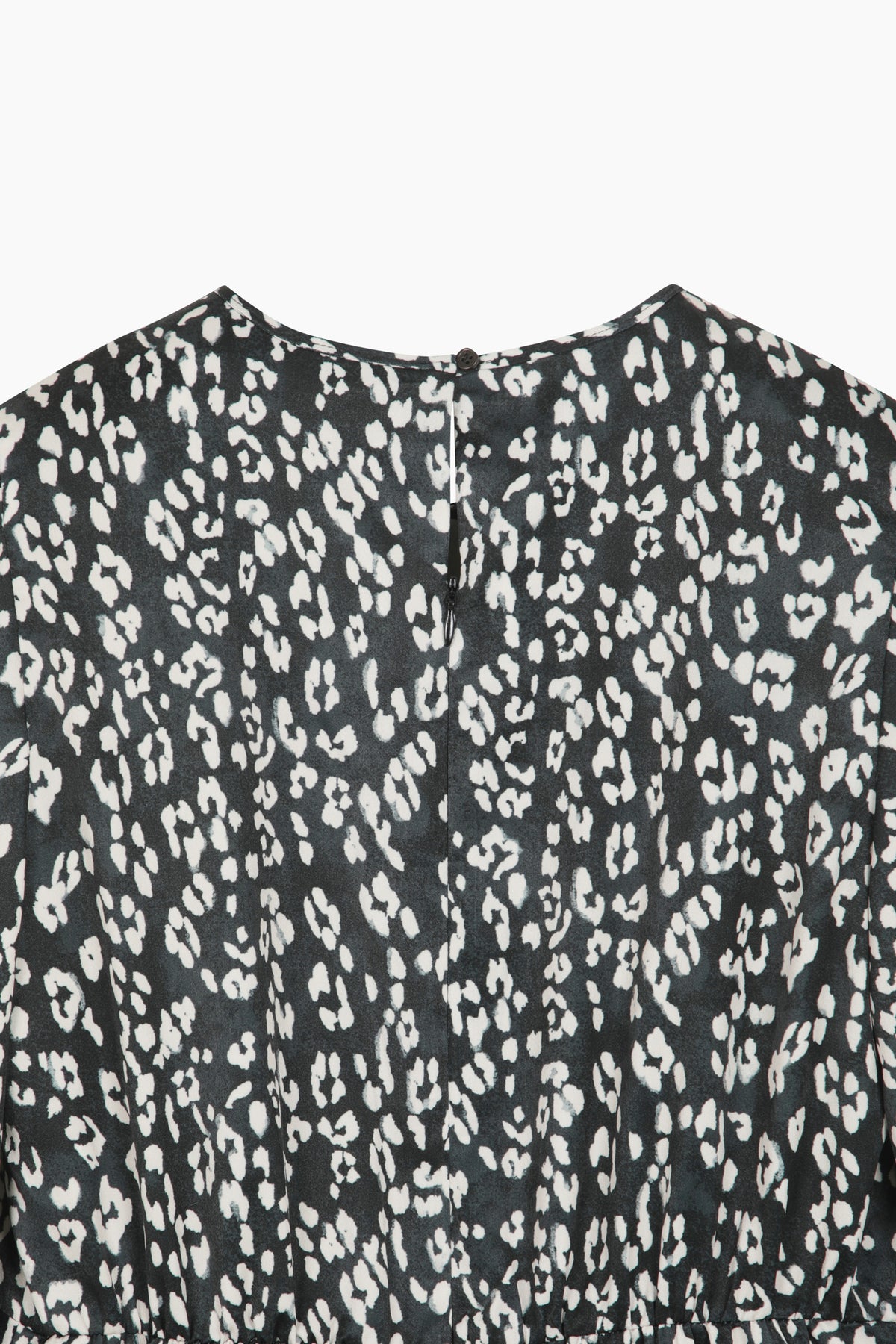 Vestito corto animalier