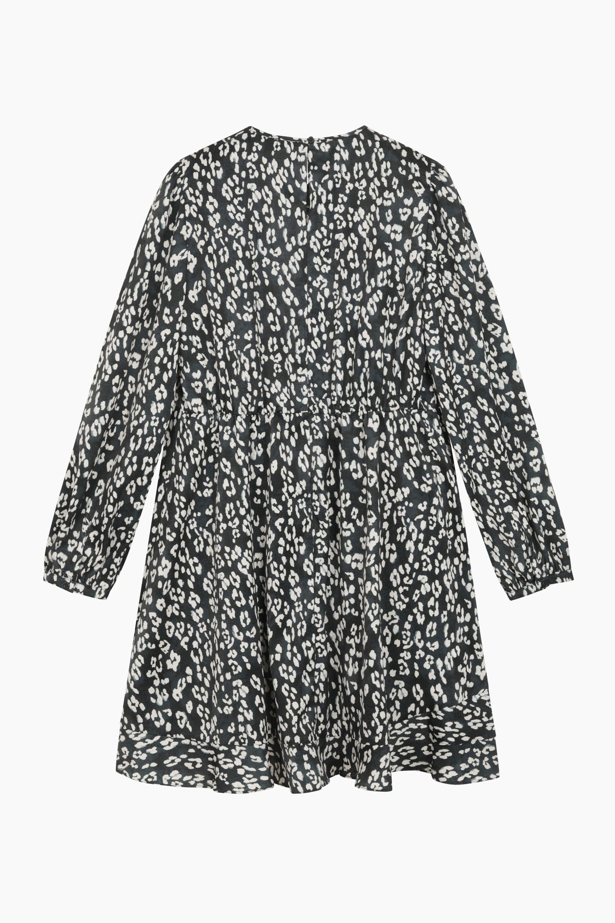 Vestito corto animalier
