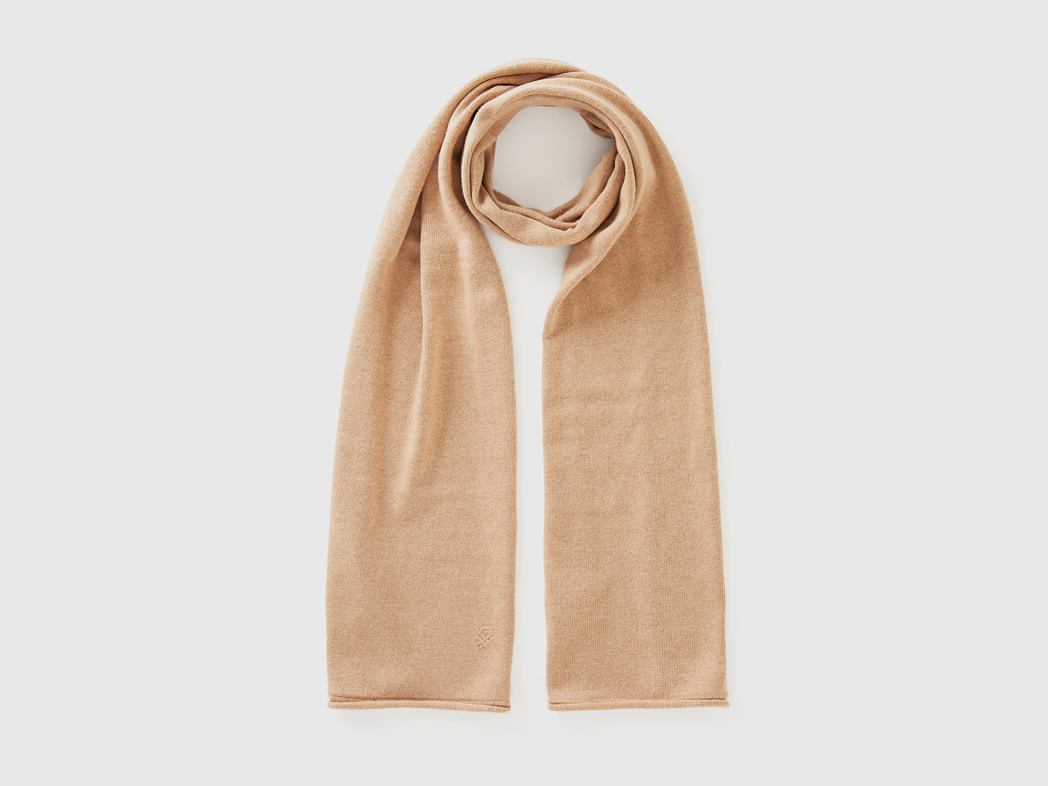 Sciarpa in misto cashmere da donna beige | Benetton Outlet
