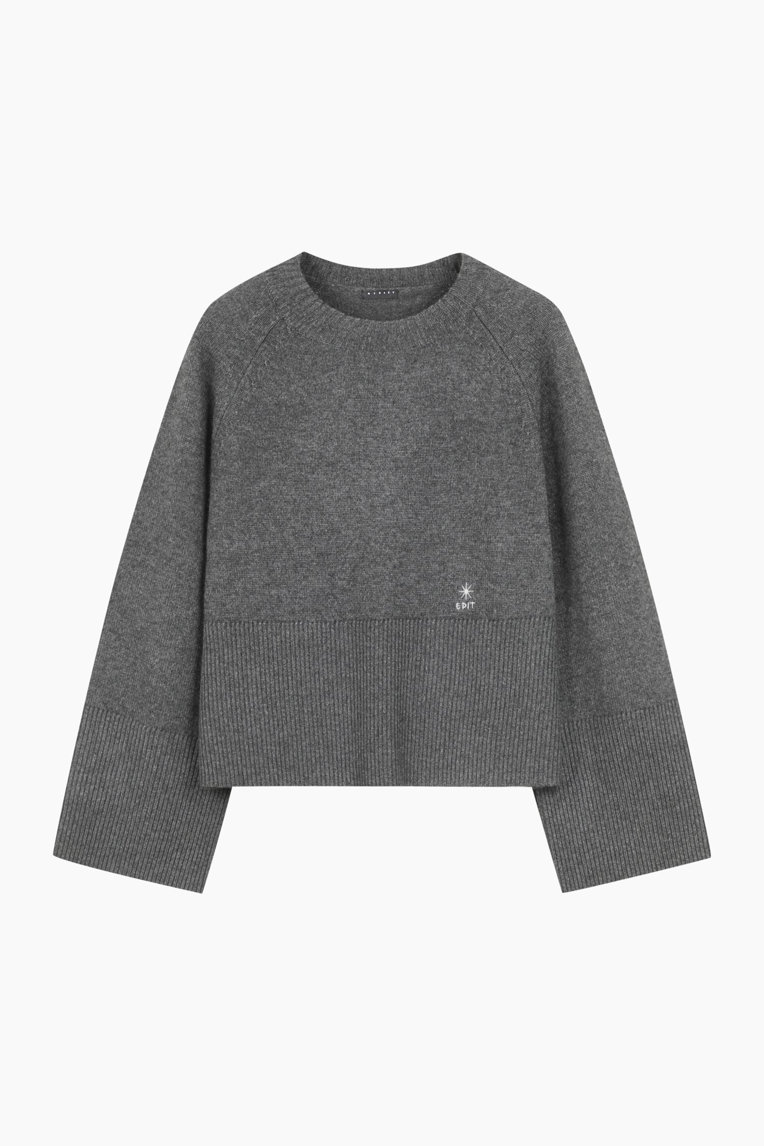Maglia girocollo da donna grigio | Sisley Outlet